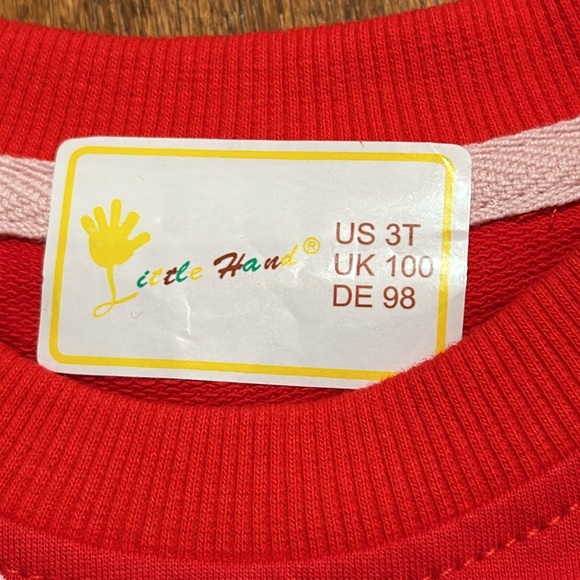 Amazon girls Christmas polka dot snowman sweatshirt size 3T - Picture 5 of 7